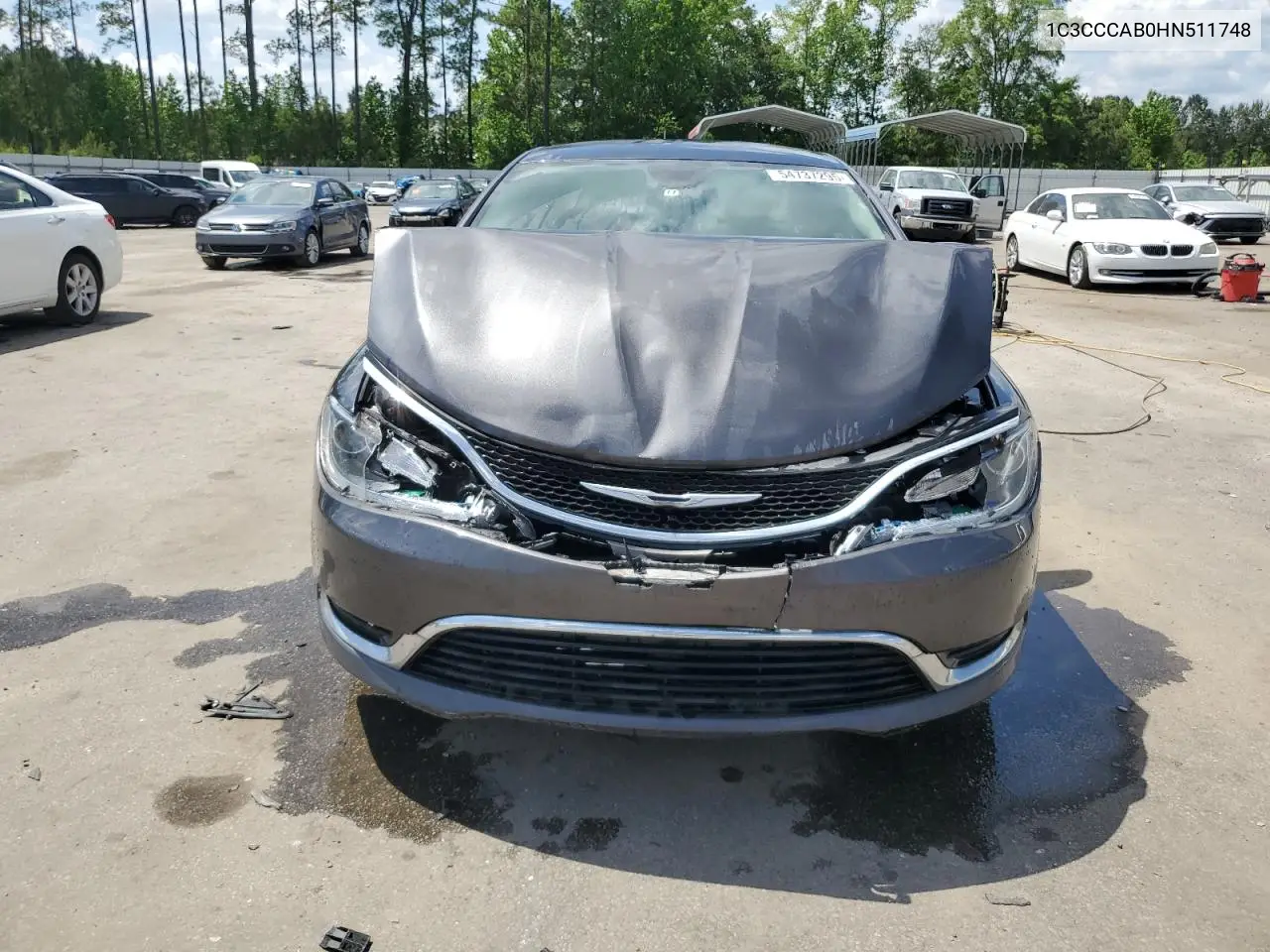 2017 Chrysler 200 Limited VIN: 1C3CCCAB0HN511748 Lot: 54737295