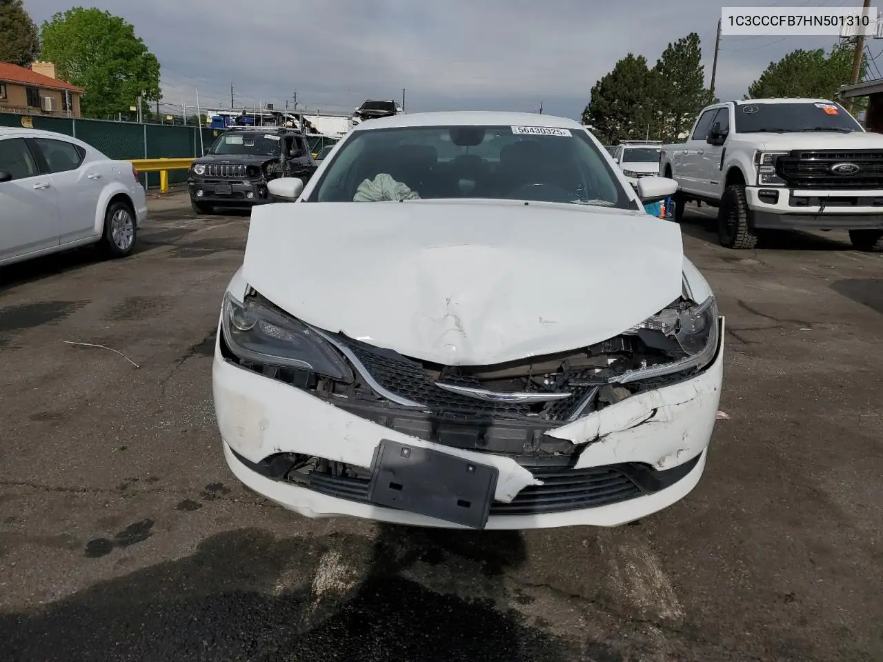 2017 Chrysler 200 Lx VIN: 1C3CCCFB7HN501310 Lot: 56430325