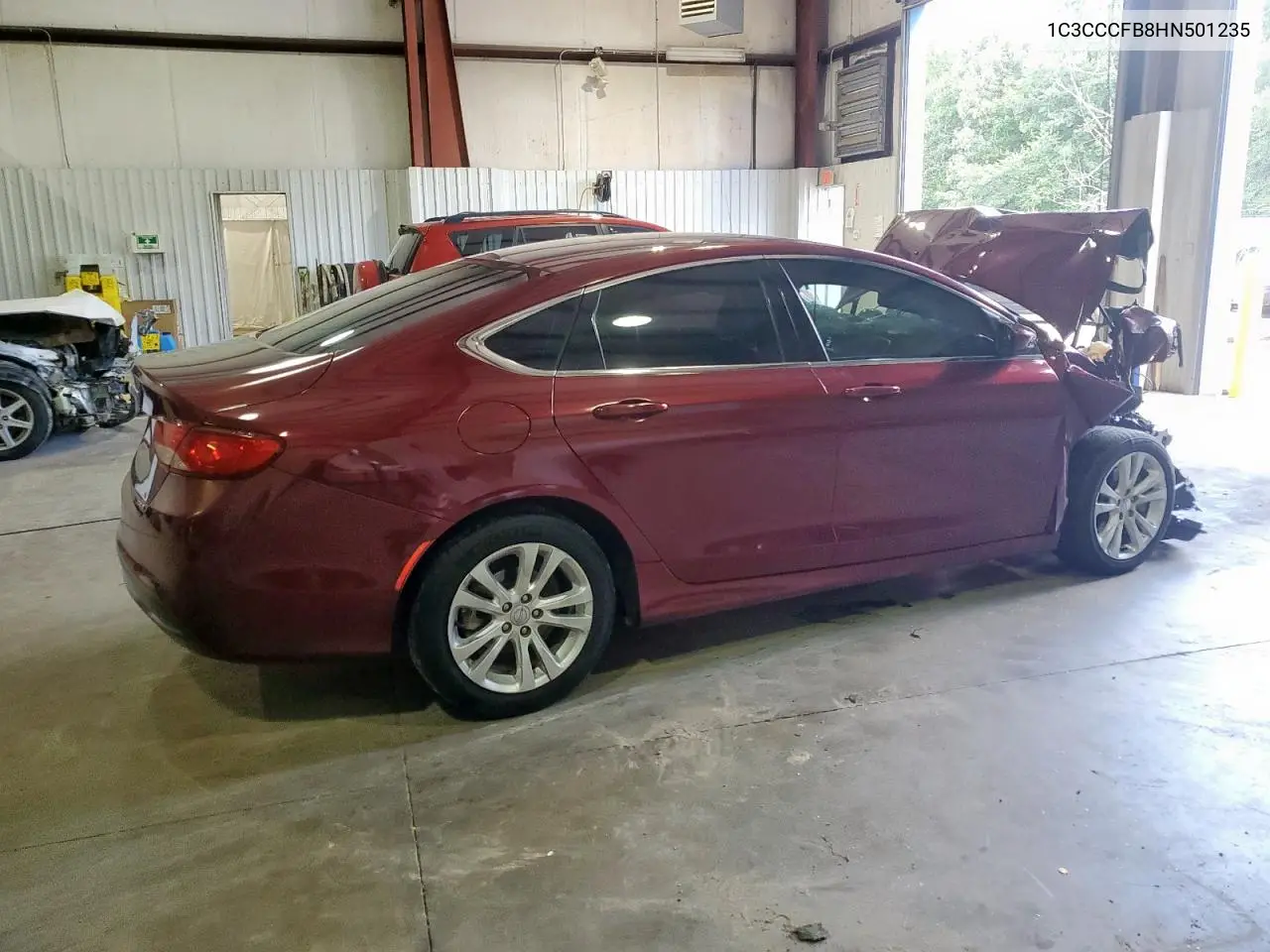 2017 Chrysler 200 Lx VIN: 1C3CCCFB8HN501235 Lot: 62727225