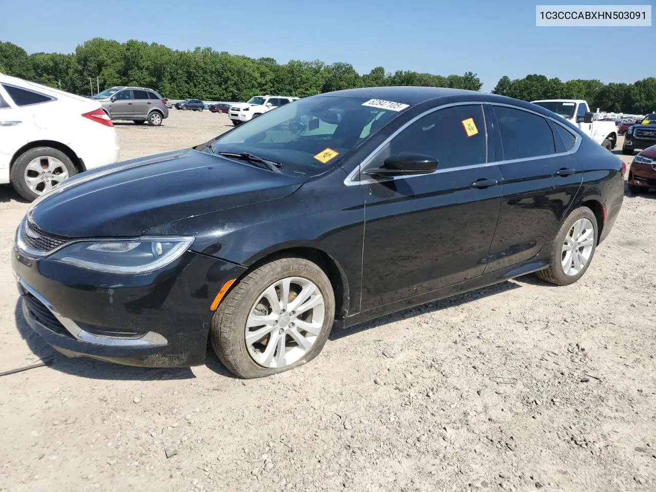 2017 Chrysler 200 Limited VIN: 1C3CCCABXHN503091 Lot: 62847105