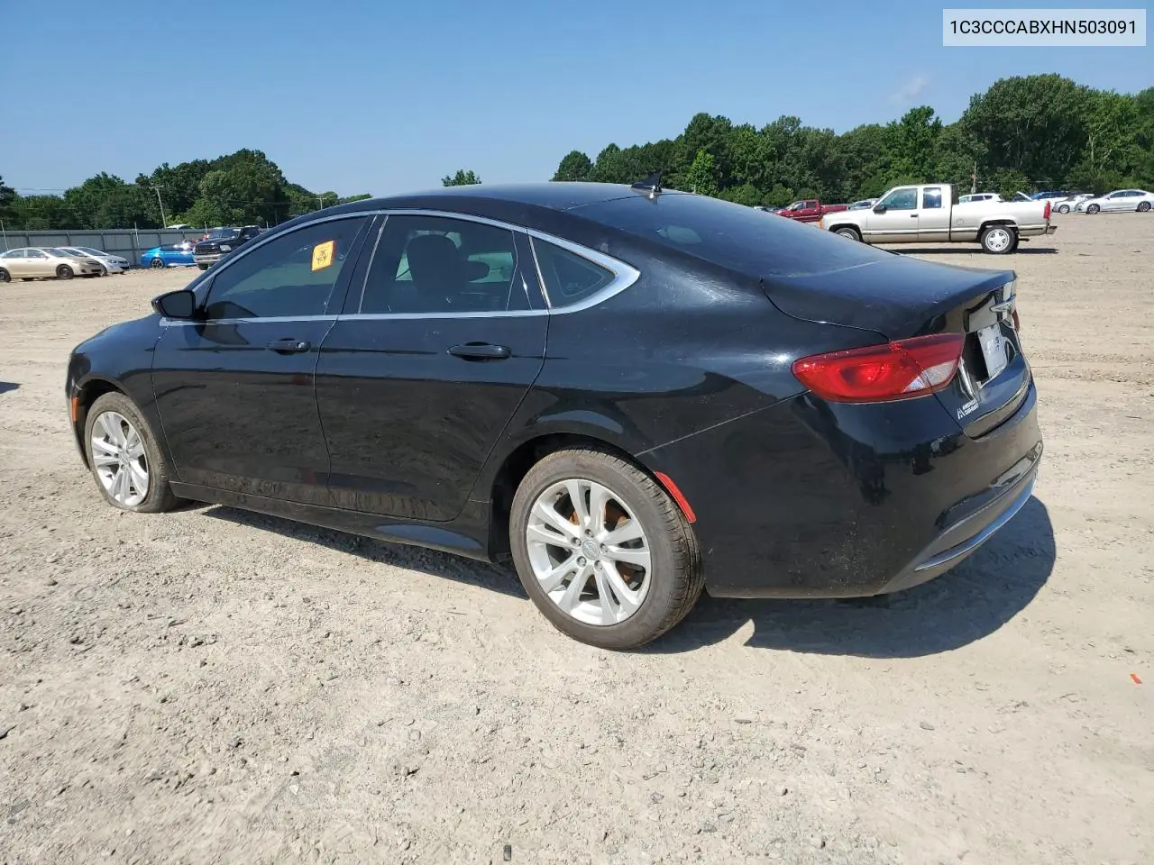2017 Chrysler 200 Limited VIN: 1C3CCCABXHN503091 Lot: 62847105