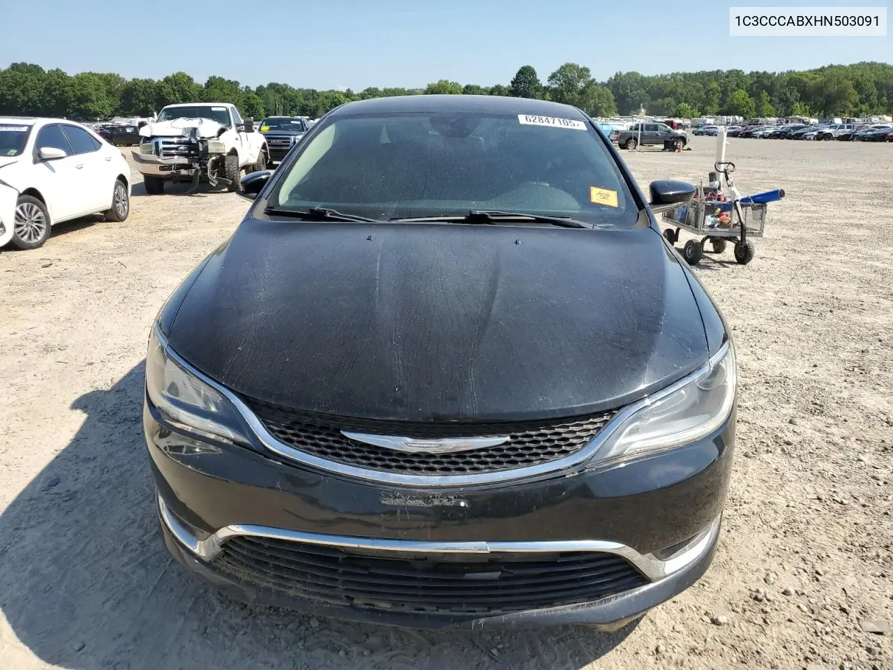 2017 Chrysler 200 Limited VIN: 1C3CCCABXHN503091 Lot: 62847105