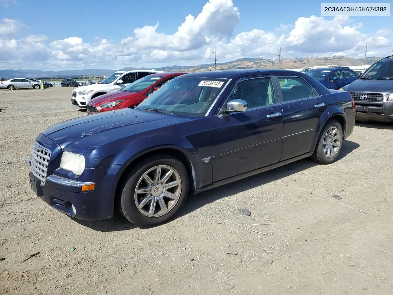 2005 Chrysler 300C VIN: 2C3AA63H45H674388 Lot: 56869245