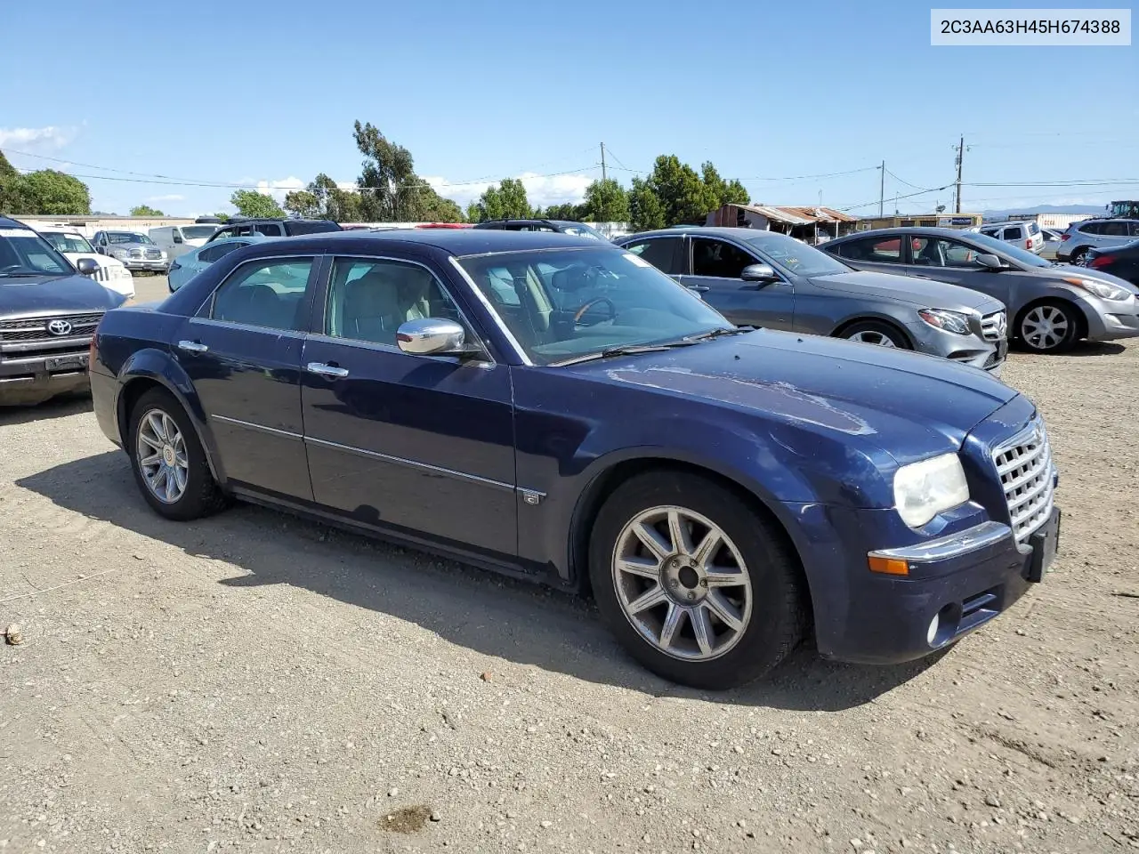 2005 Chrysler 300C VIN: 2C3AA63H45H674388 Lot: 56869245