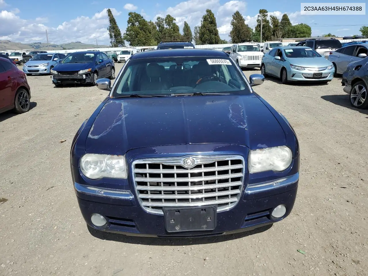 2005 Chrysler 300C VIN: 2C3AA63H45H674388 Lot: 56869245