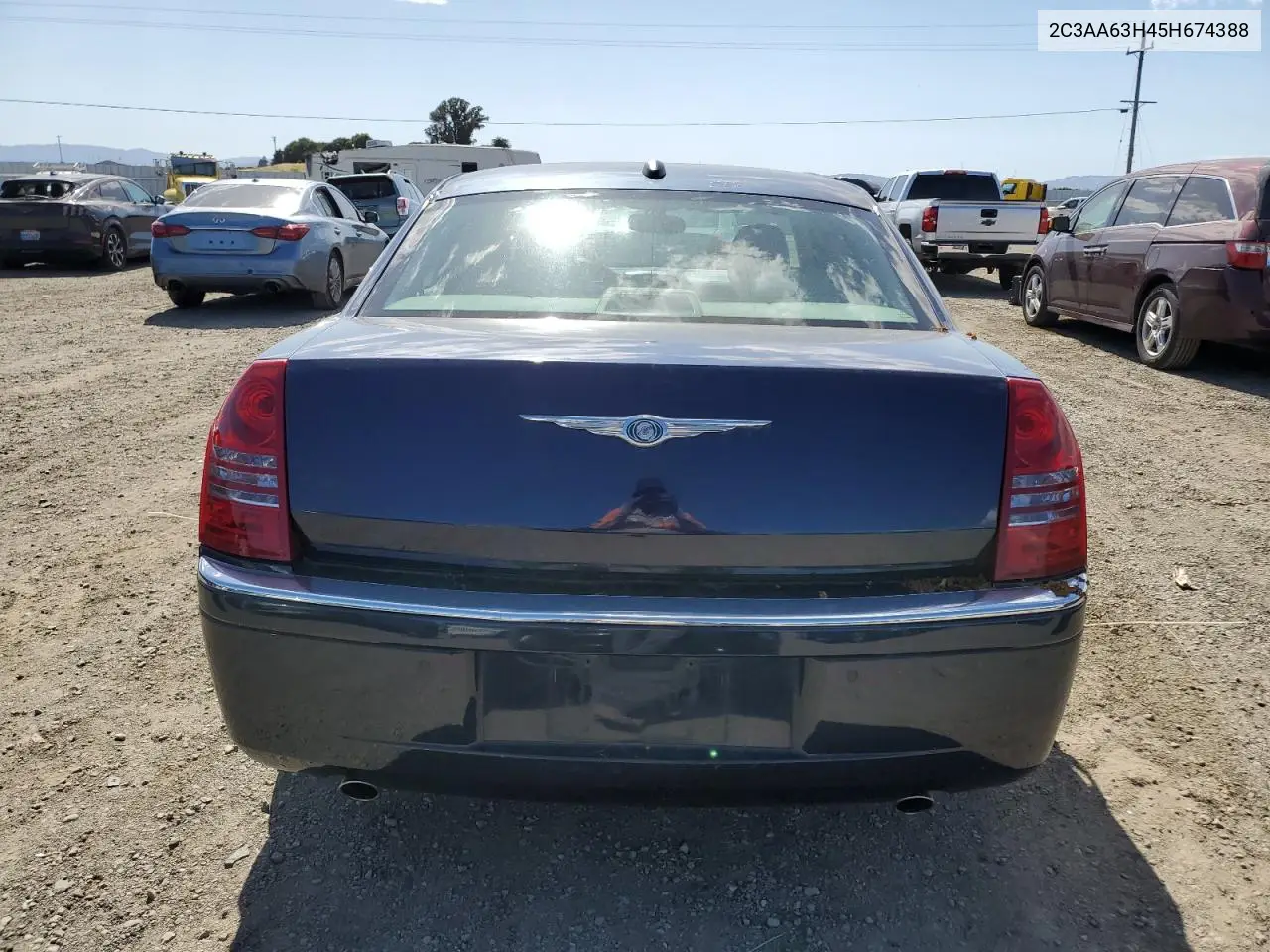 2005 Chrysler 300C VIN: 2C3AA63H45H674388 Lot: 56869245