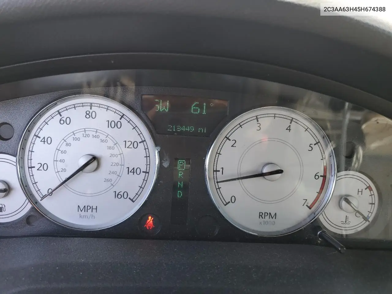 2005 Chrysler 300C VIN: 2C3AA63H45H674388 Lot: 56869245