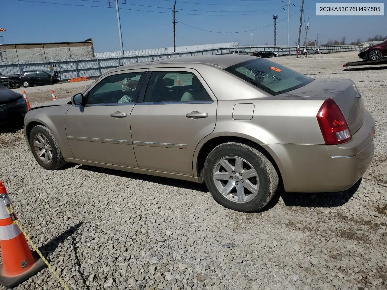 2006 Chrysler 300 Touring VIN: 2C3KA53G76H497505 Lot: 47753335