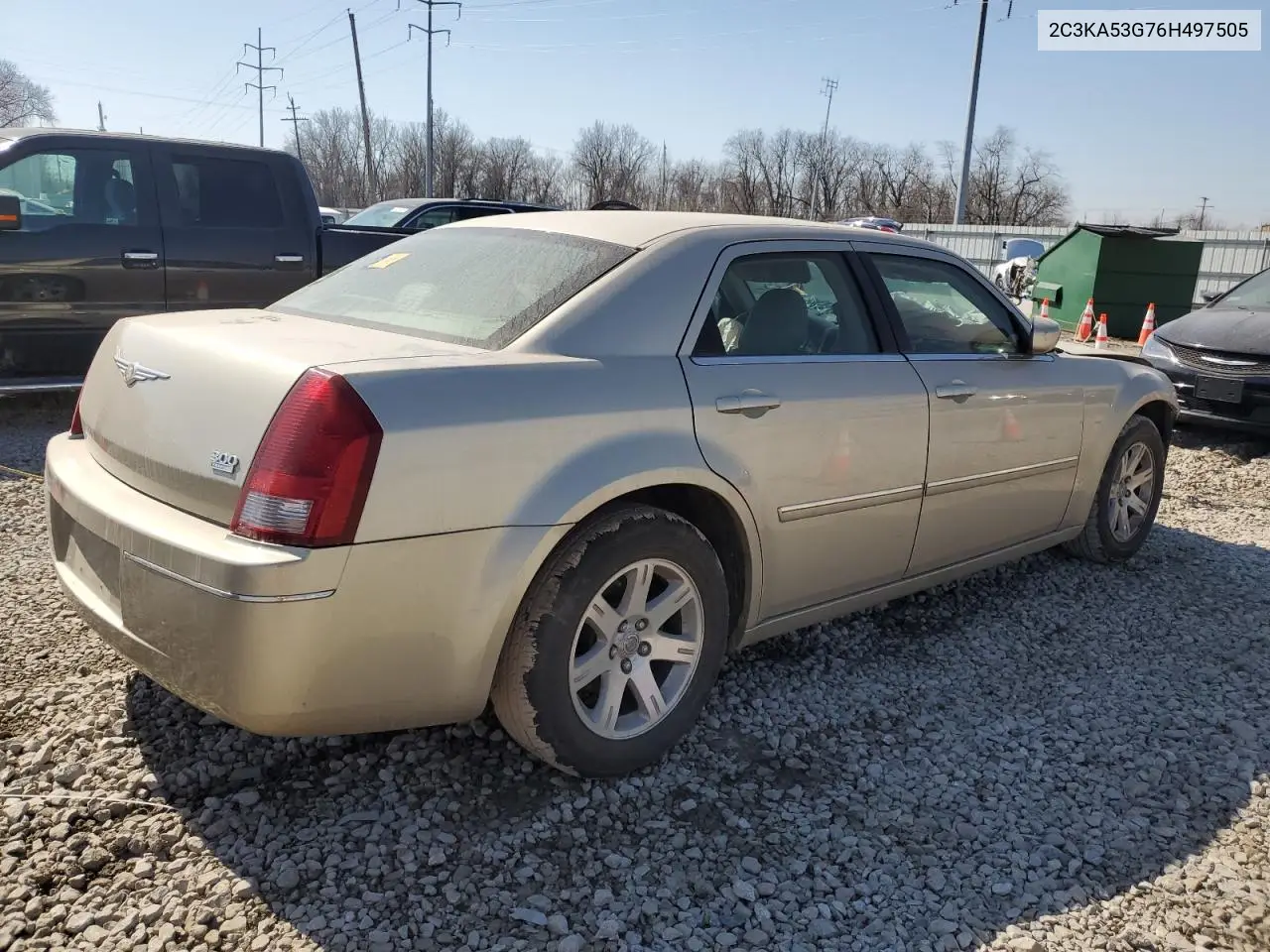 2006 Chrysler 300 Touring VIN: 2C3KA53G76H497505 Lot: 47753335