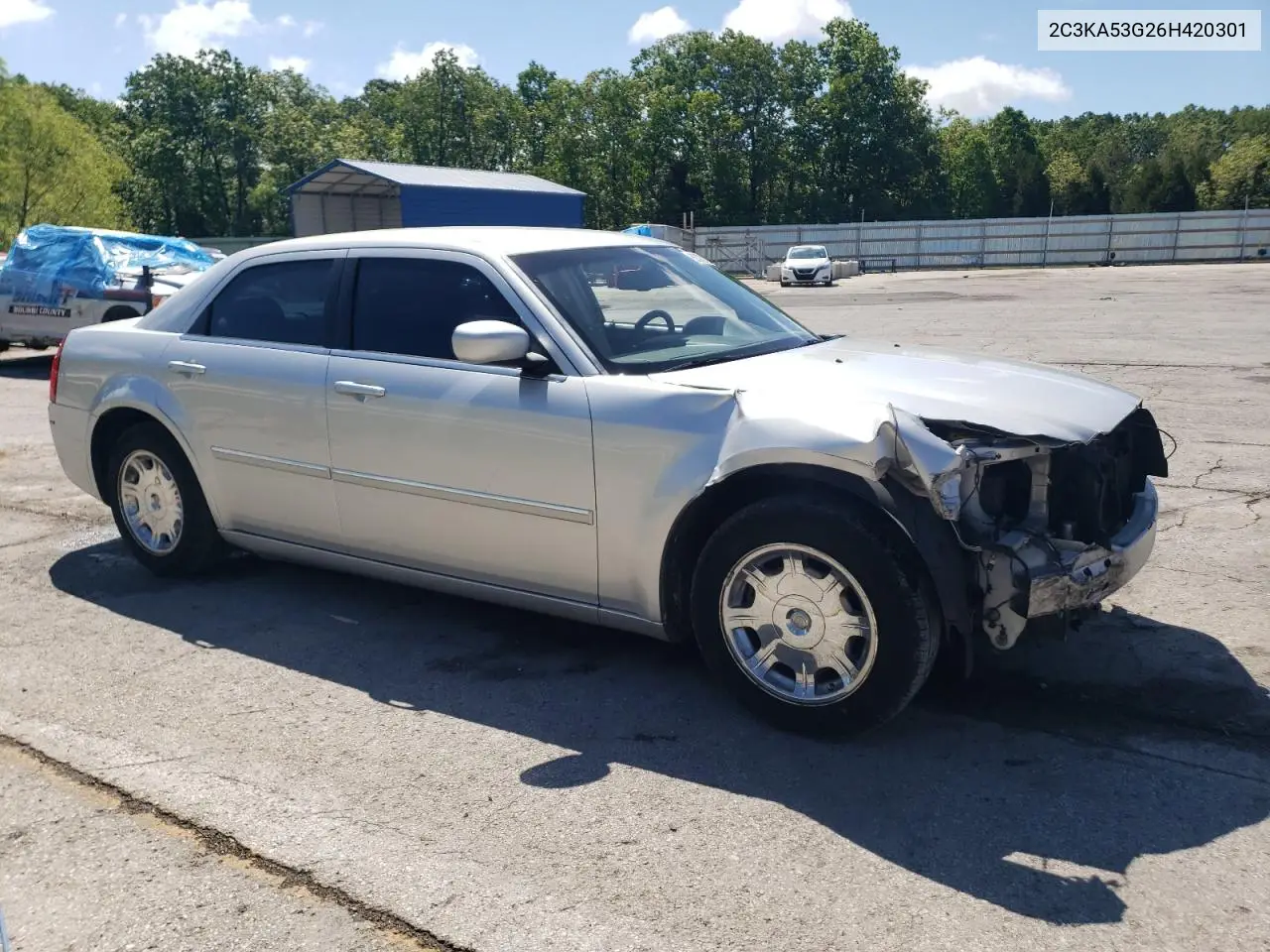 2006 Chrysler 300 Touring VIN: 2C3KA53G26H420301 Lot: 56472535