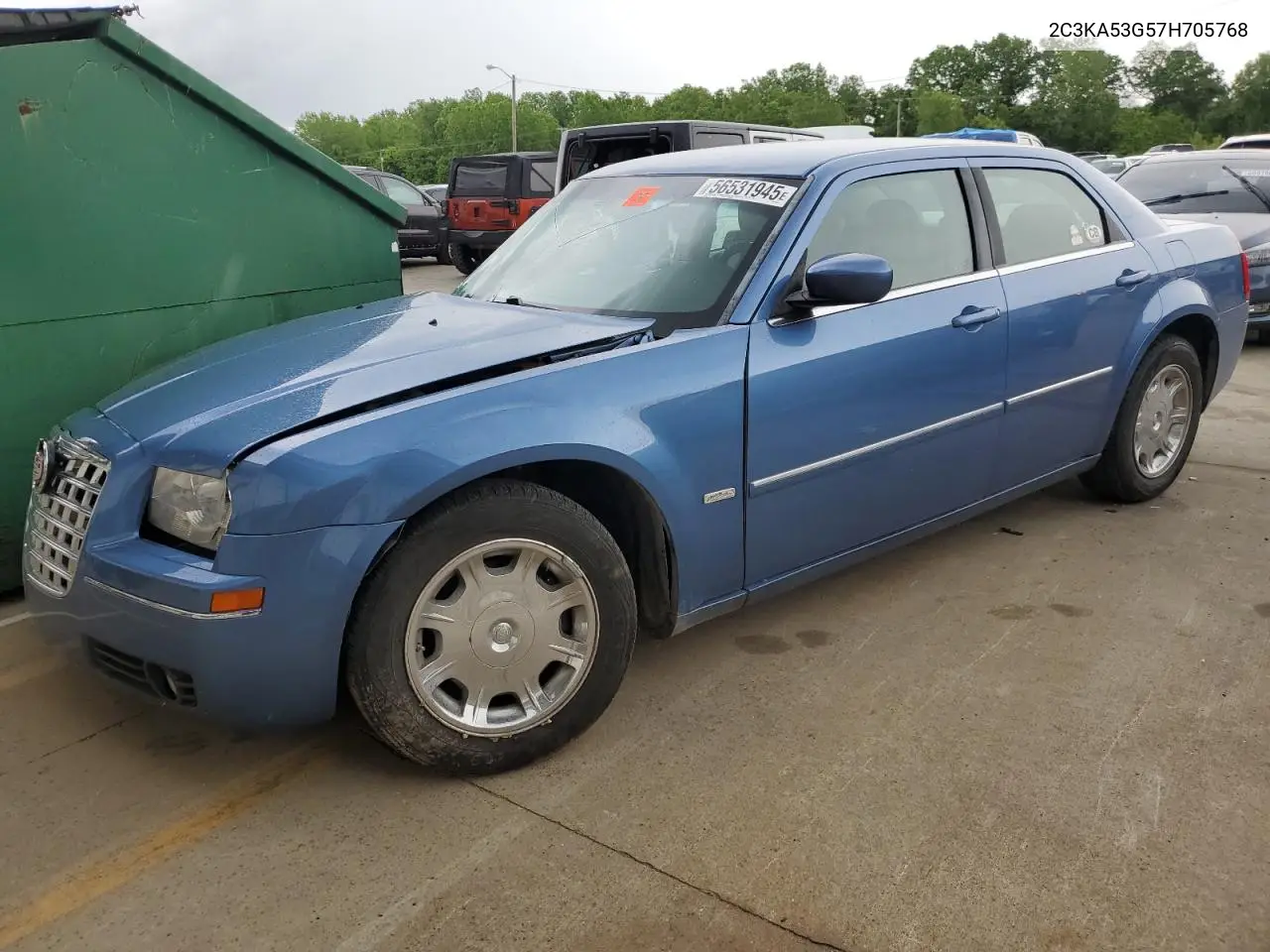 2007 Chrysler 300 Touring VIN: 2C3KA53G57H705768 Lot: 56531945