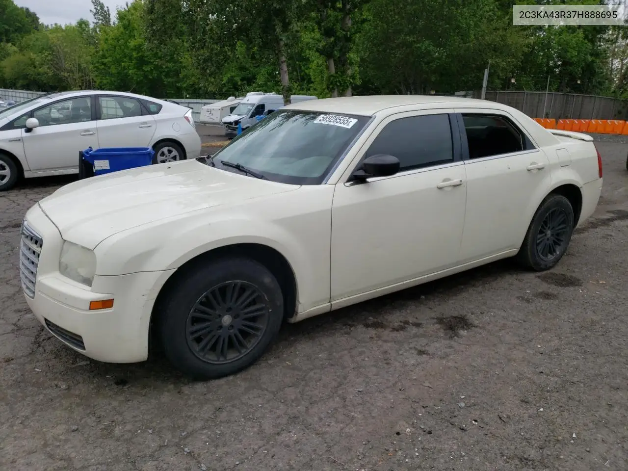 2007 Chrysler 300 VIN: 2C3KA43R37H888695 Lot: 56928555