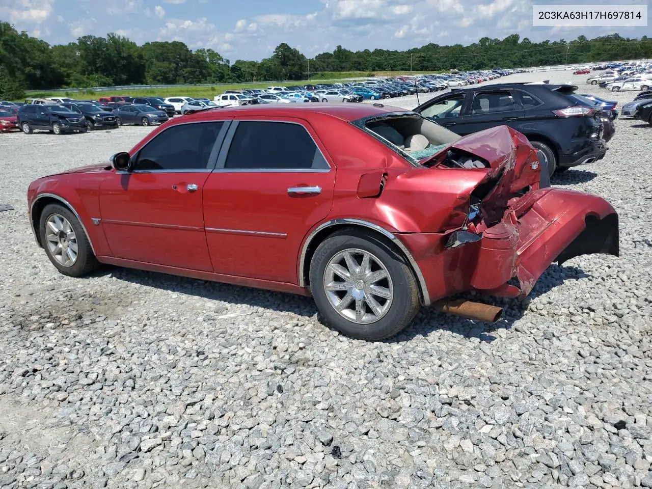 2007 Chrysler 300C VIN: 2C3KA63H17H697814 Lot: 62812765