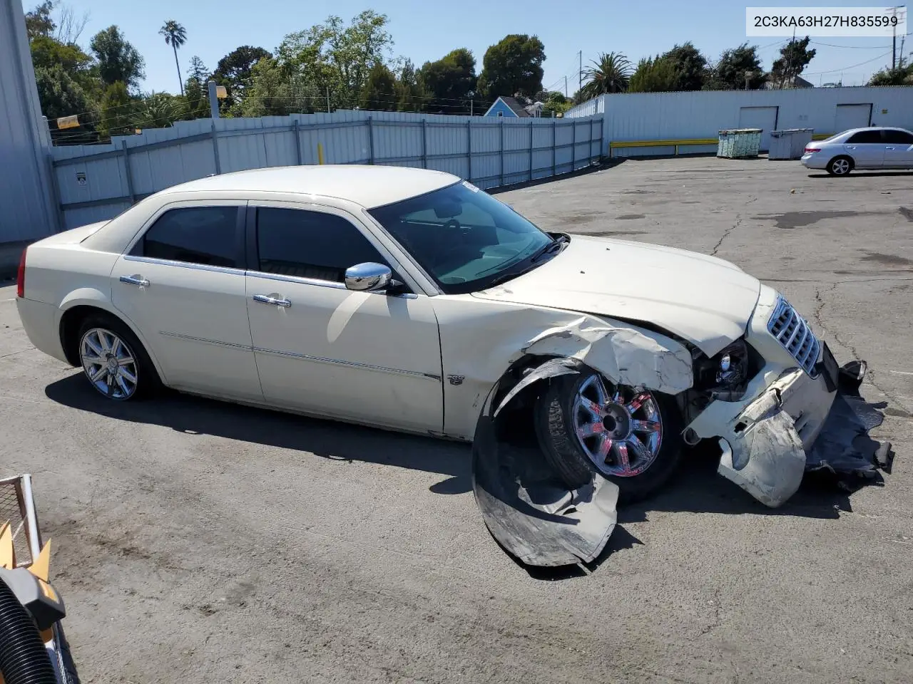 2007 Chrysler 300C VIN: 2C3KA63H27H835599 Lot: 64621105