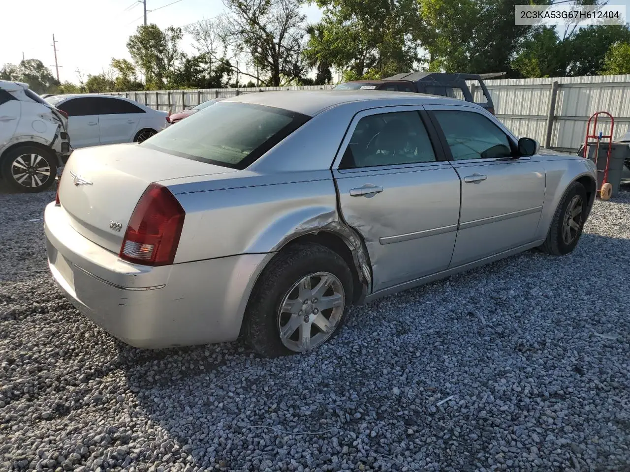 2007 Chrysler 300 Touring VIN: 2C3KA53G67H612404 Lot: 65717415