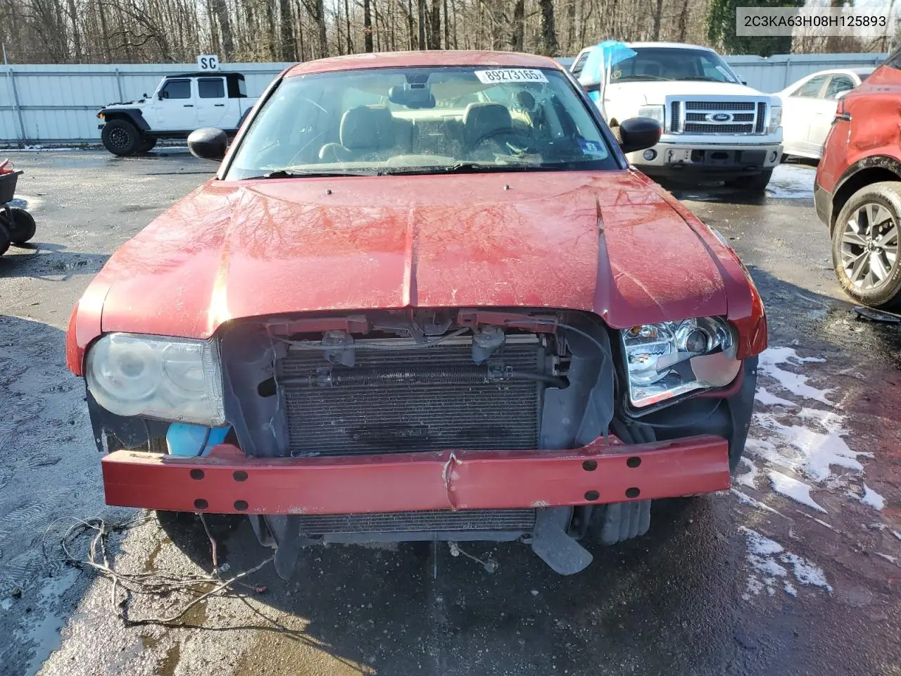 2008 Chrysler 300C VIN: 2C3KA63H08H125893 Lot: 46350775