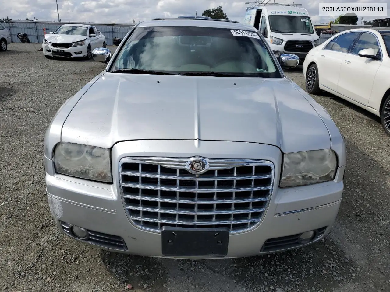2008 Chrysler 300 Touring VIN: 2C3LA53GX8H238143 Lot: 56911825