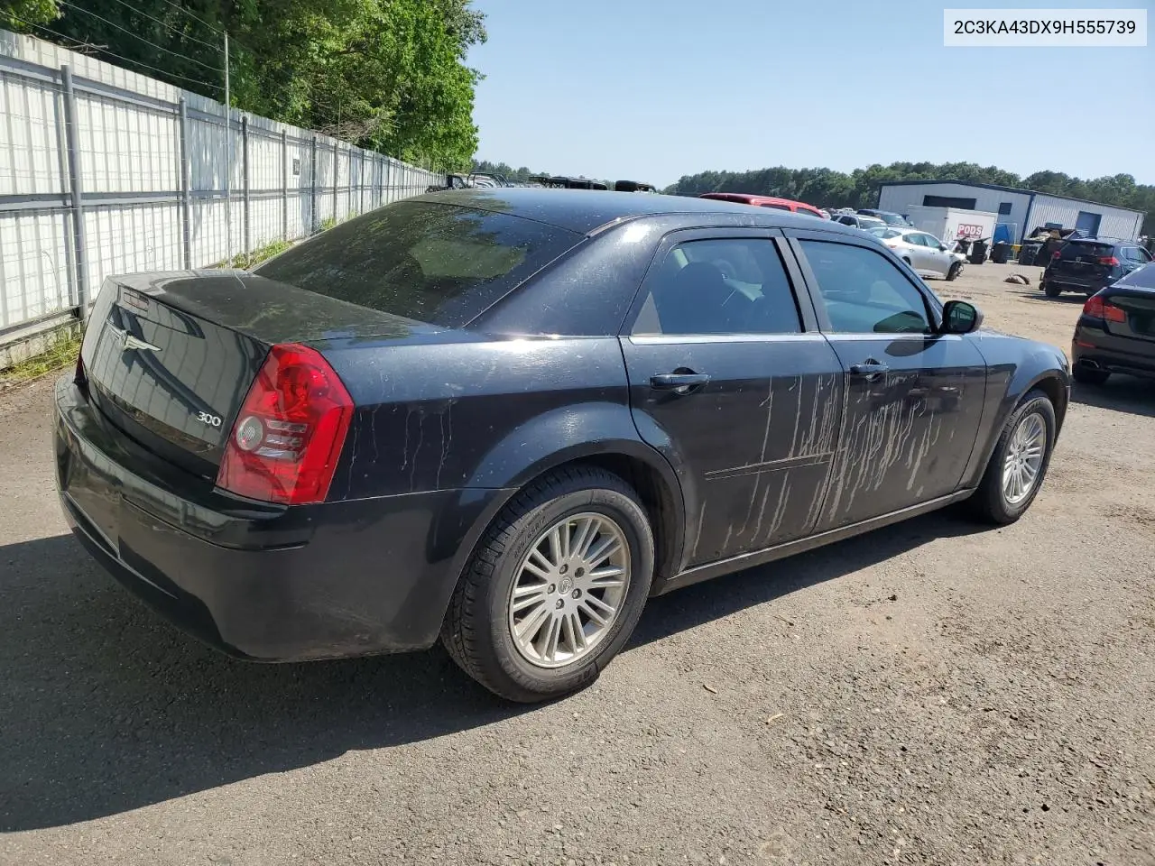 2009 Chrysler 300 Lx VIN: 2C3KA43DX9H555739 Lot: 56765435