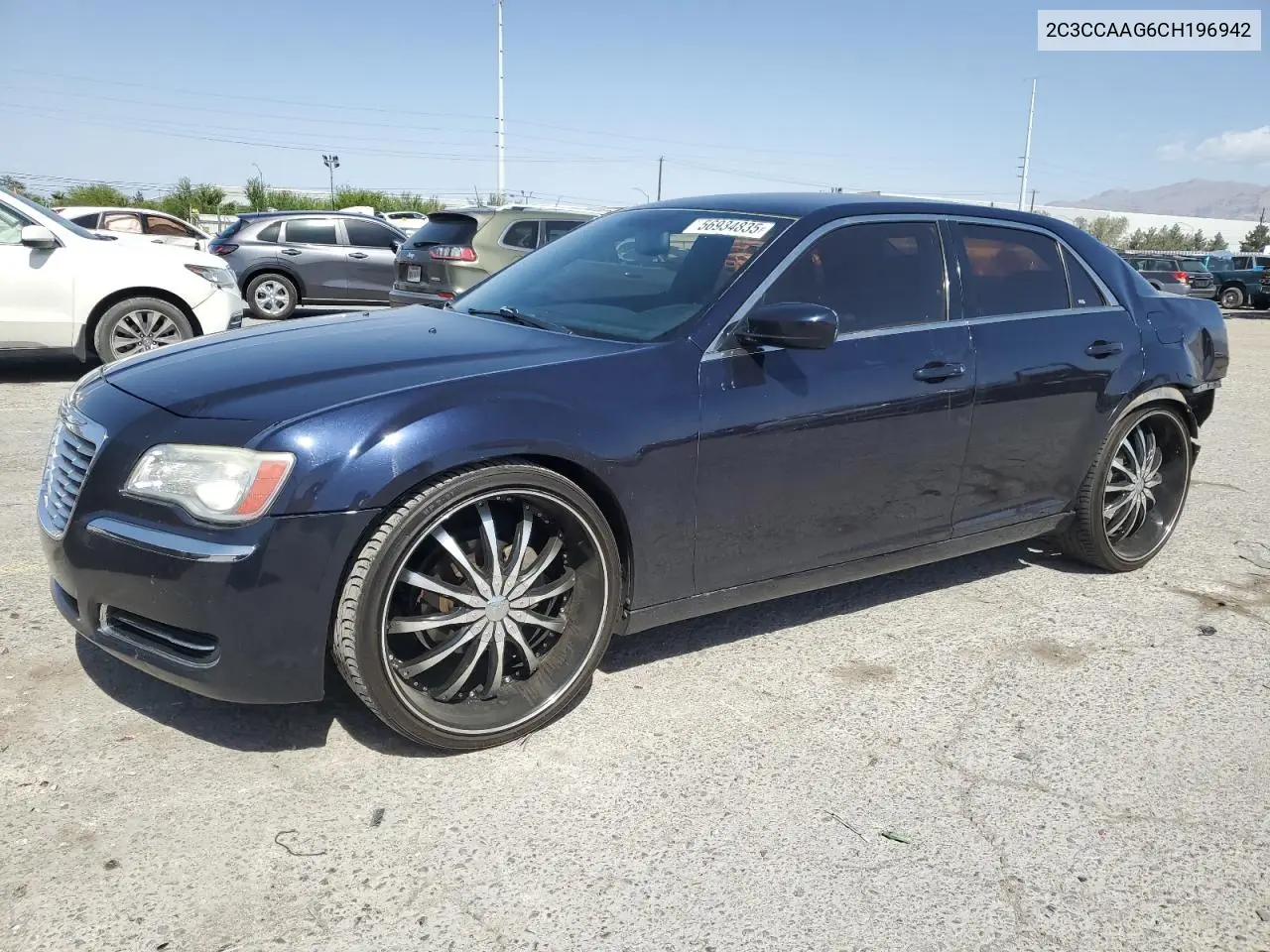 2012 Chrysler 300 VIN: 2C3CCAAG6CH196942 Lot: 56934835