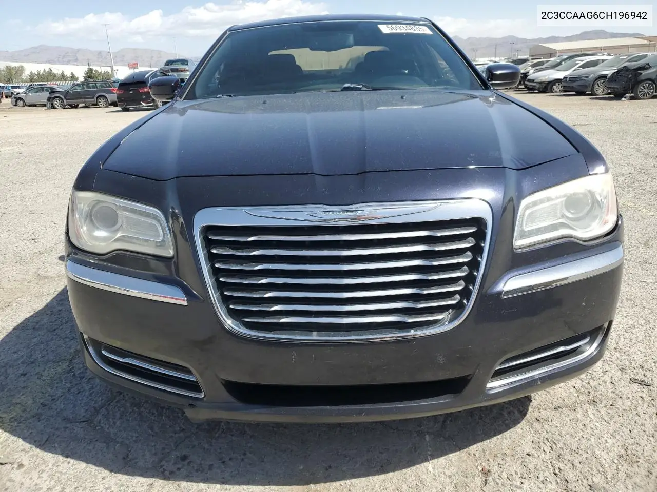 2012 Chrysler 300 VIN: 2C3CCAAG6CH196942 Lot: 56934835