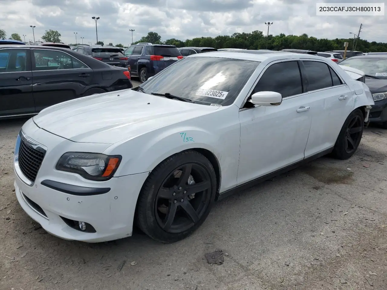 2012 Chrysler 300 Srt-8 VIN: 2C3CCAFJ3CH800113 Lot: 62823025