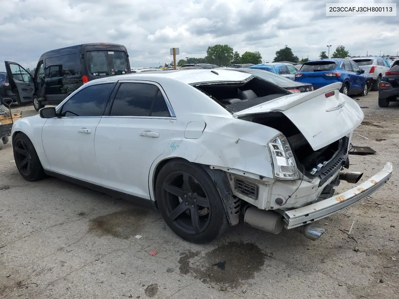 2012 Chrysler 300 Srt-8 VIN: 2C3CCAFJ3CH800113 Lot: 62823025