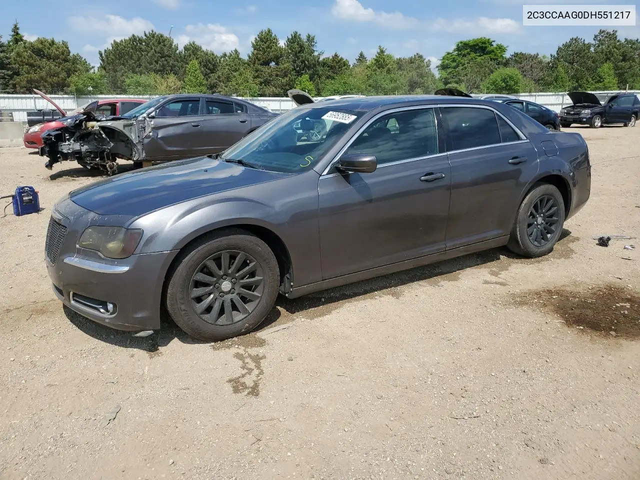 2013 Chrysler 300 VIN: 2C3CCAAG0DH551217 Lot: 56952885