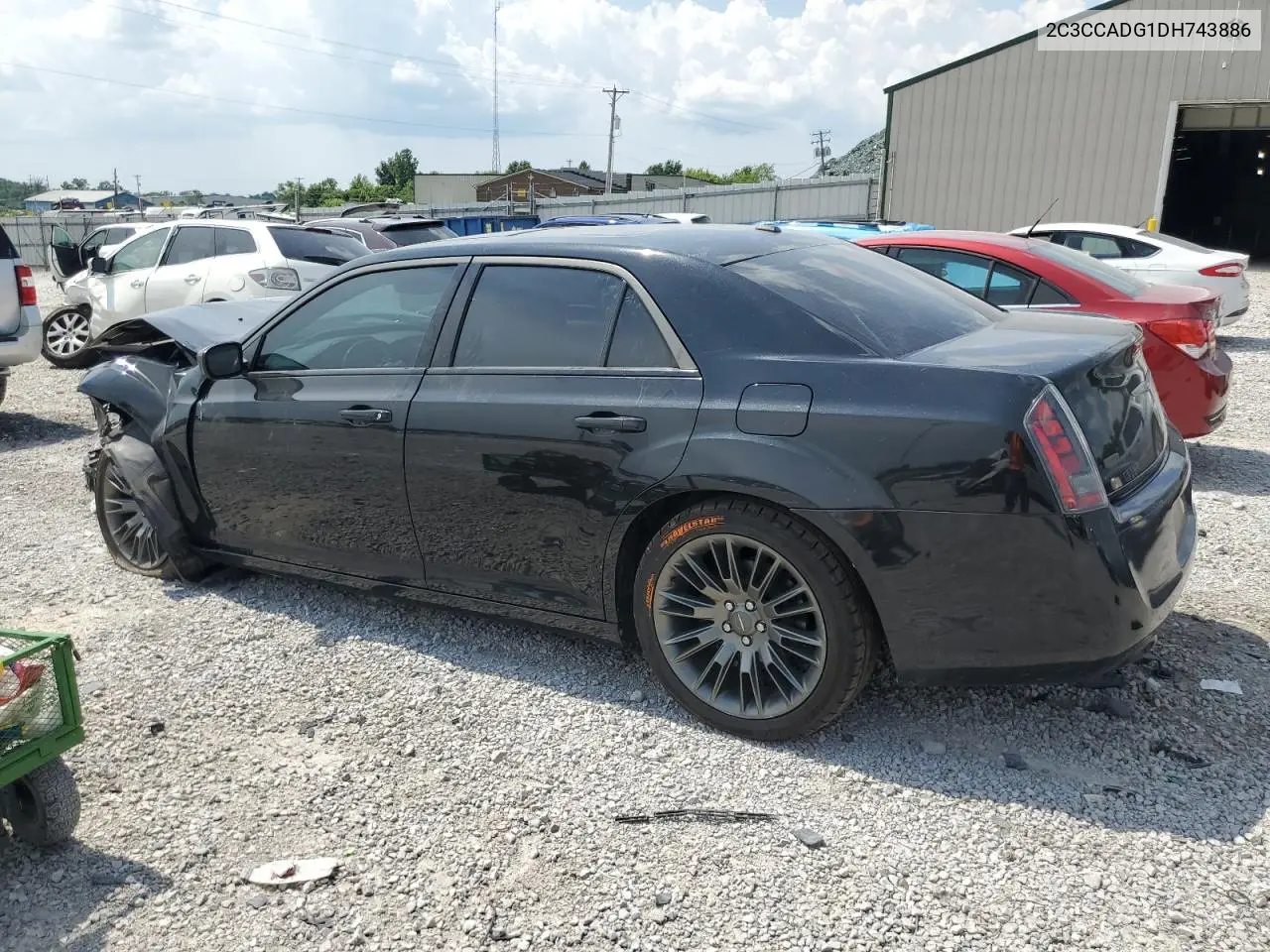 2013 Chrysler 300C Varvatos VIN: 2C3CCADG1DH743886 Lot: 62554185