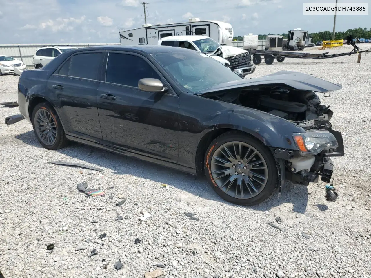 2013 Chrysler 300C Varvatos VIN: 2C3CCADG1DH743886 Lot: 62554185
