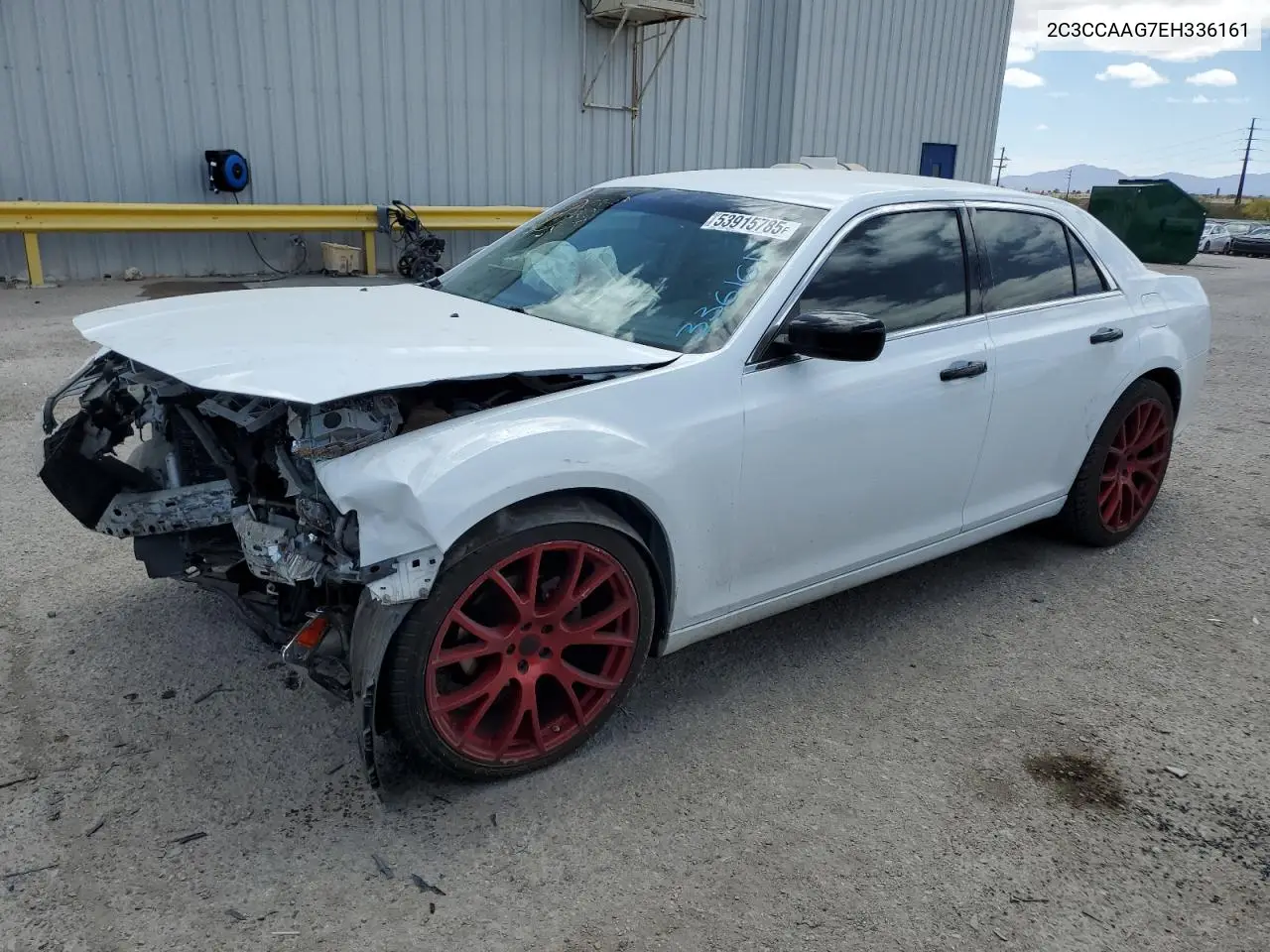 2014 Chrysler 300 VIN: 2C3CCAAG7EH336161 Lot: 53915785