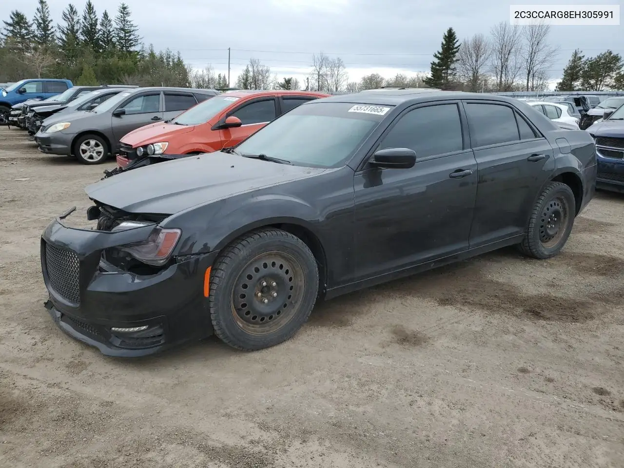 2014 Chrysler 300 VIN: 2C3CCARG8EH305991 Lot: 55731665