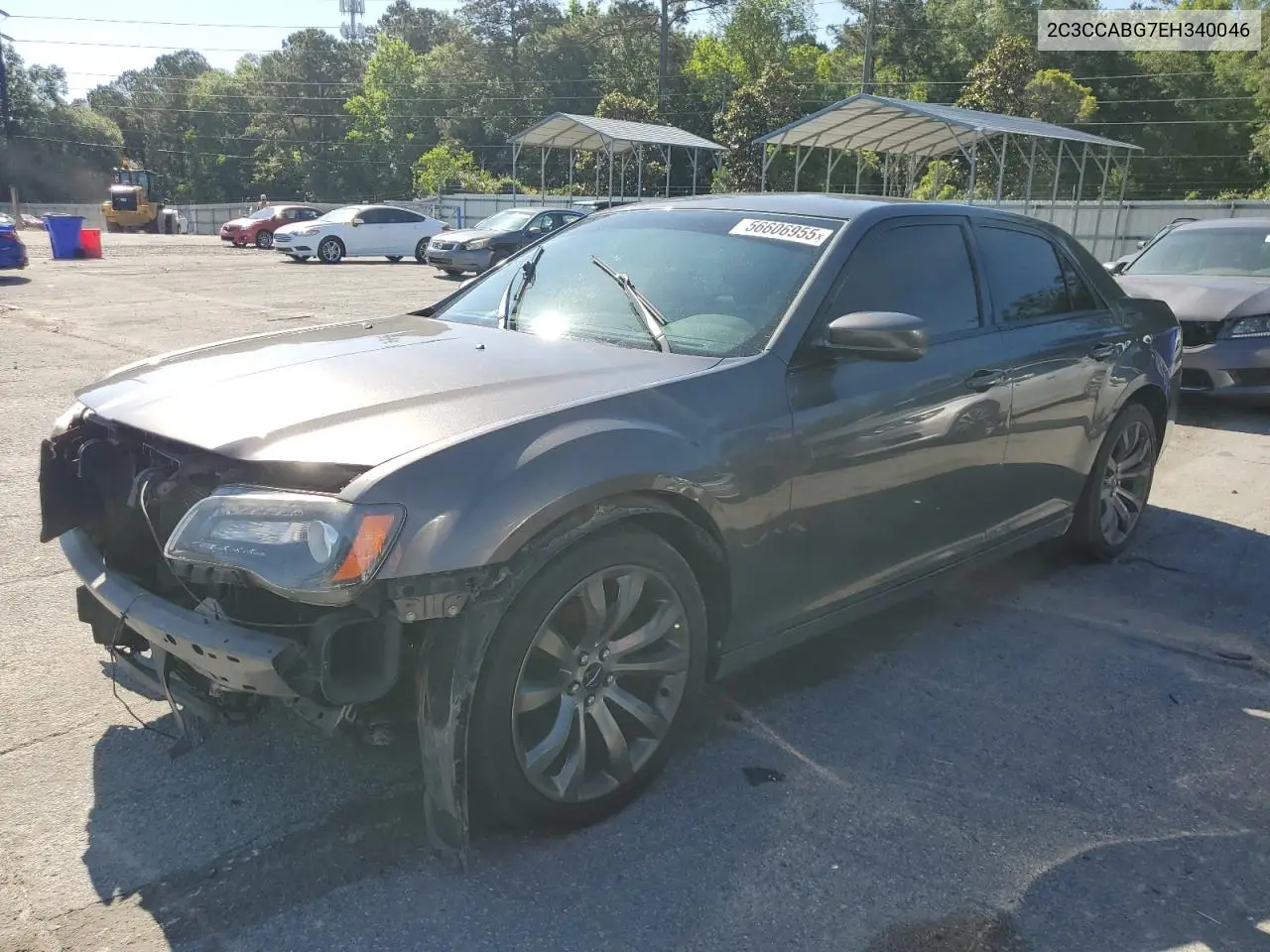 2014 Chrysler 300 S VIN: 2C3CCABG7EH340046 Lot: 56606955