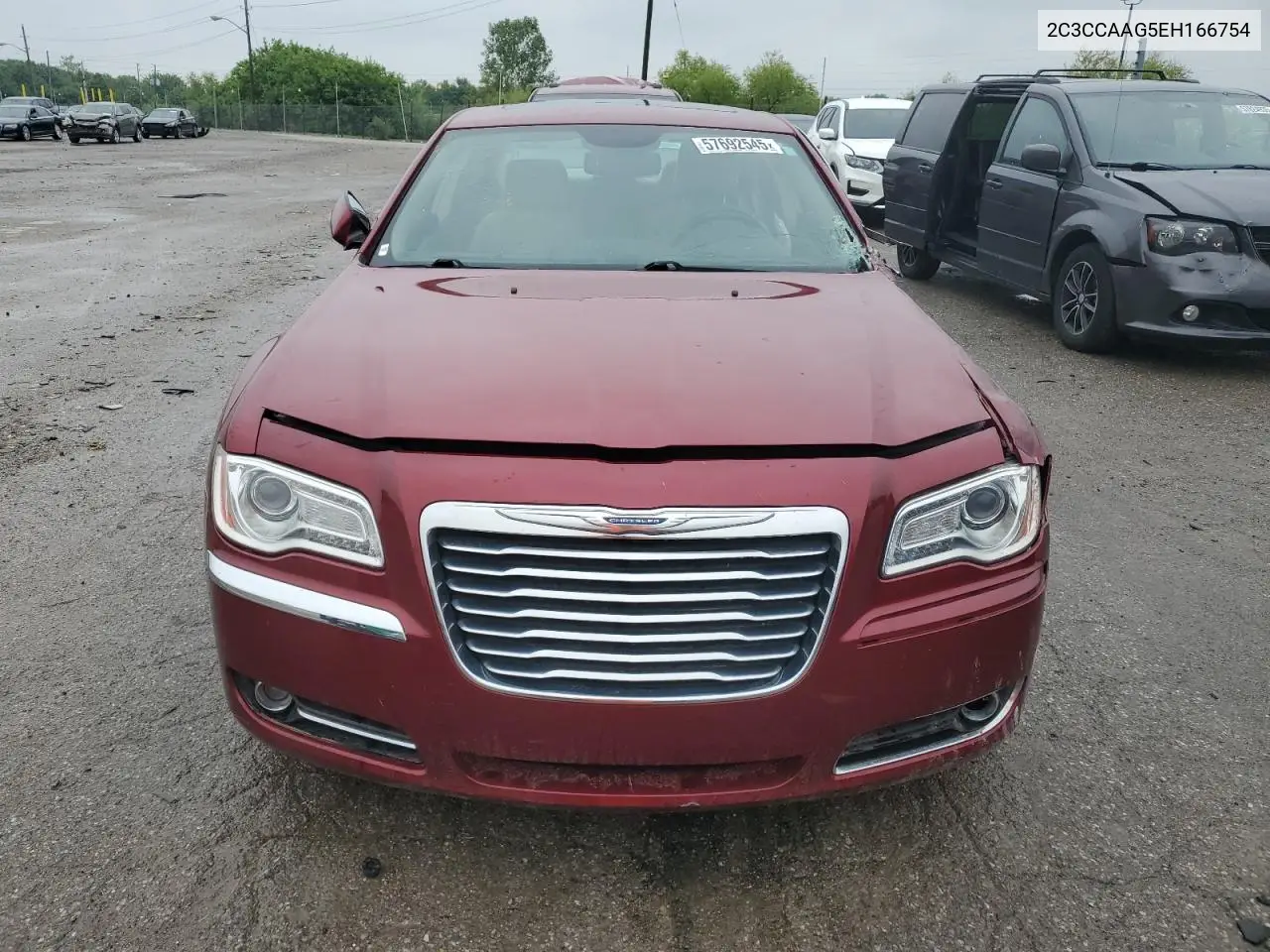 2014 Chrysler 300 VIN: 2C3CCAAG5EH166754 Lot: 57692545
