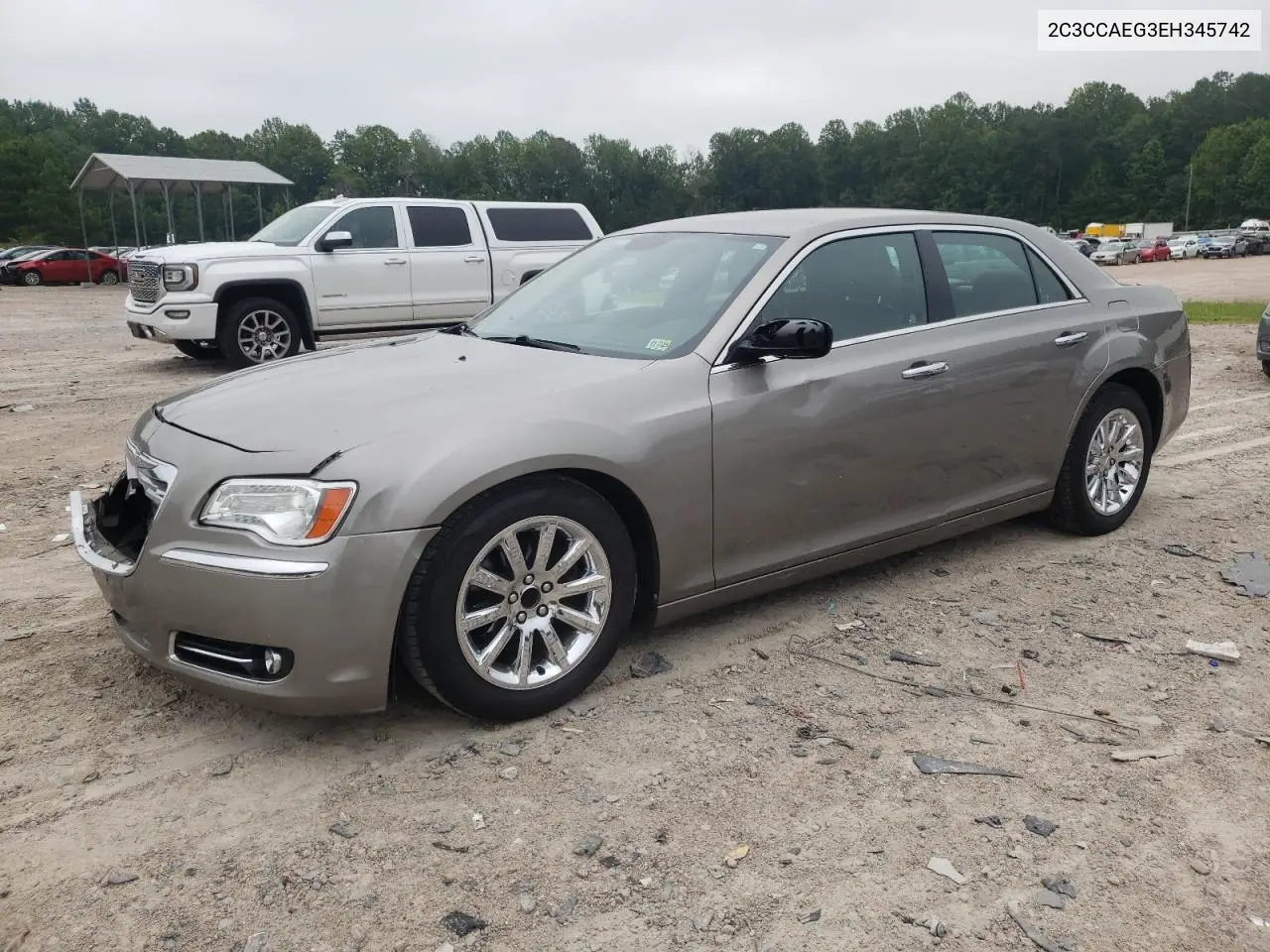 2014 Chrysler 300C VIN: 2C3CCAEG3EH345742 Lot: 62678555