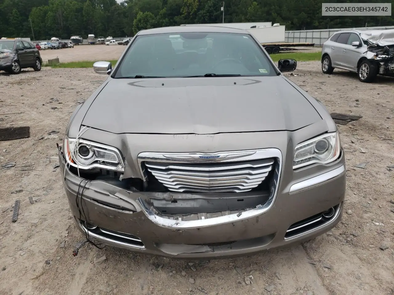 2014 Chrysler 300C VIN: 2C3CCAEG3EH345742 Lot: 62678555