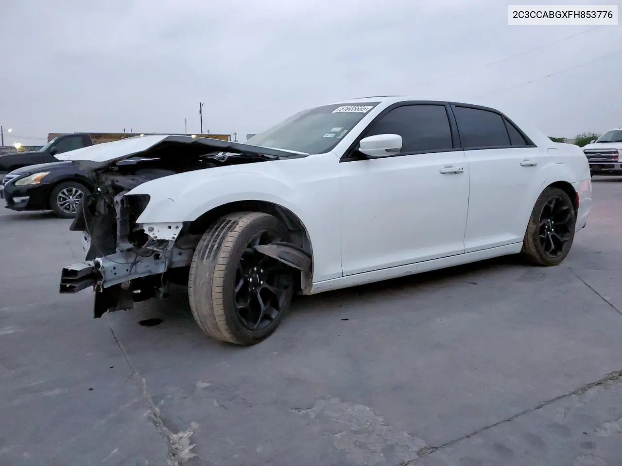 2015 Chrysler 300 S VIN: 2C3CCABGXFH853776 Lot: 51605655