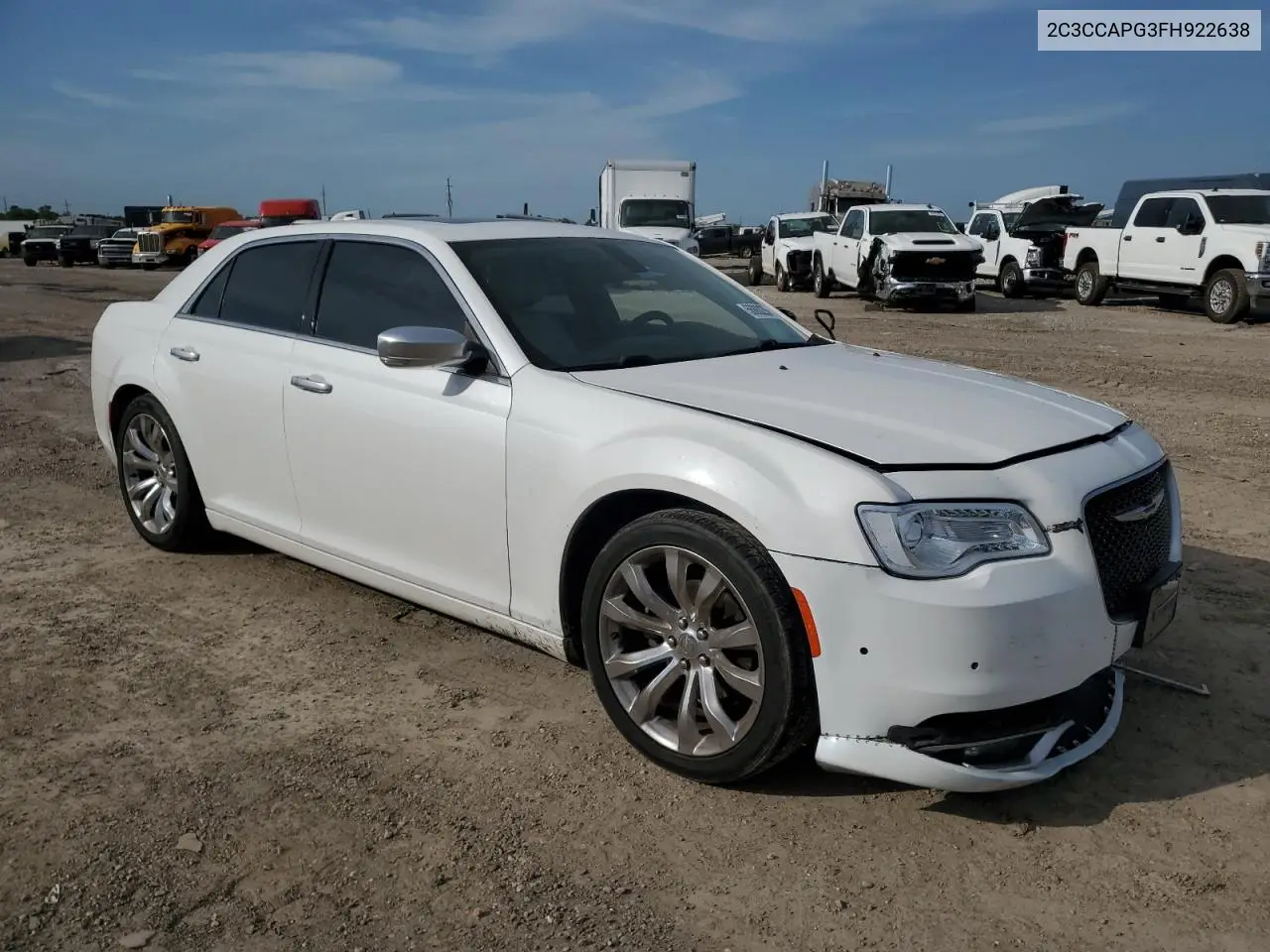 2015 Chrysler 300C Platinum VIN: 2C3CCAPG3FH922638 Lot: 56880235