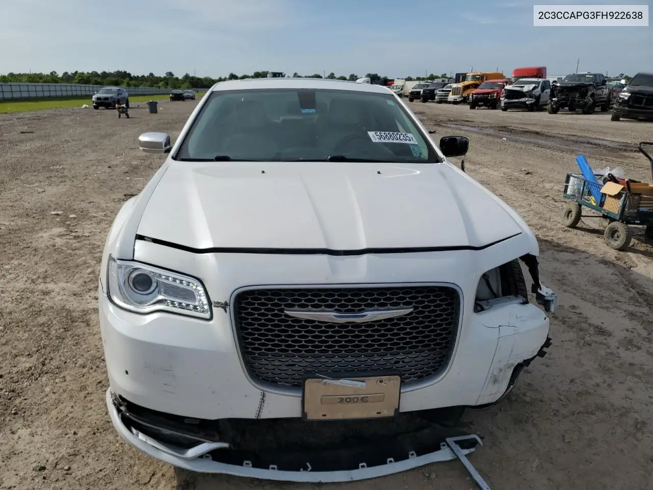 2015 Chrysler 300C Platinum VIN: 2C3CCAPG3FH922638 Lot: 56880235