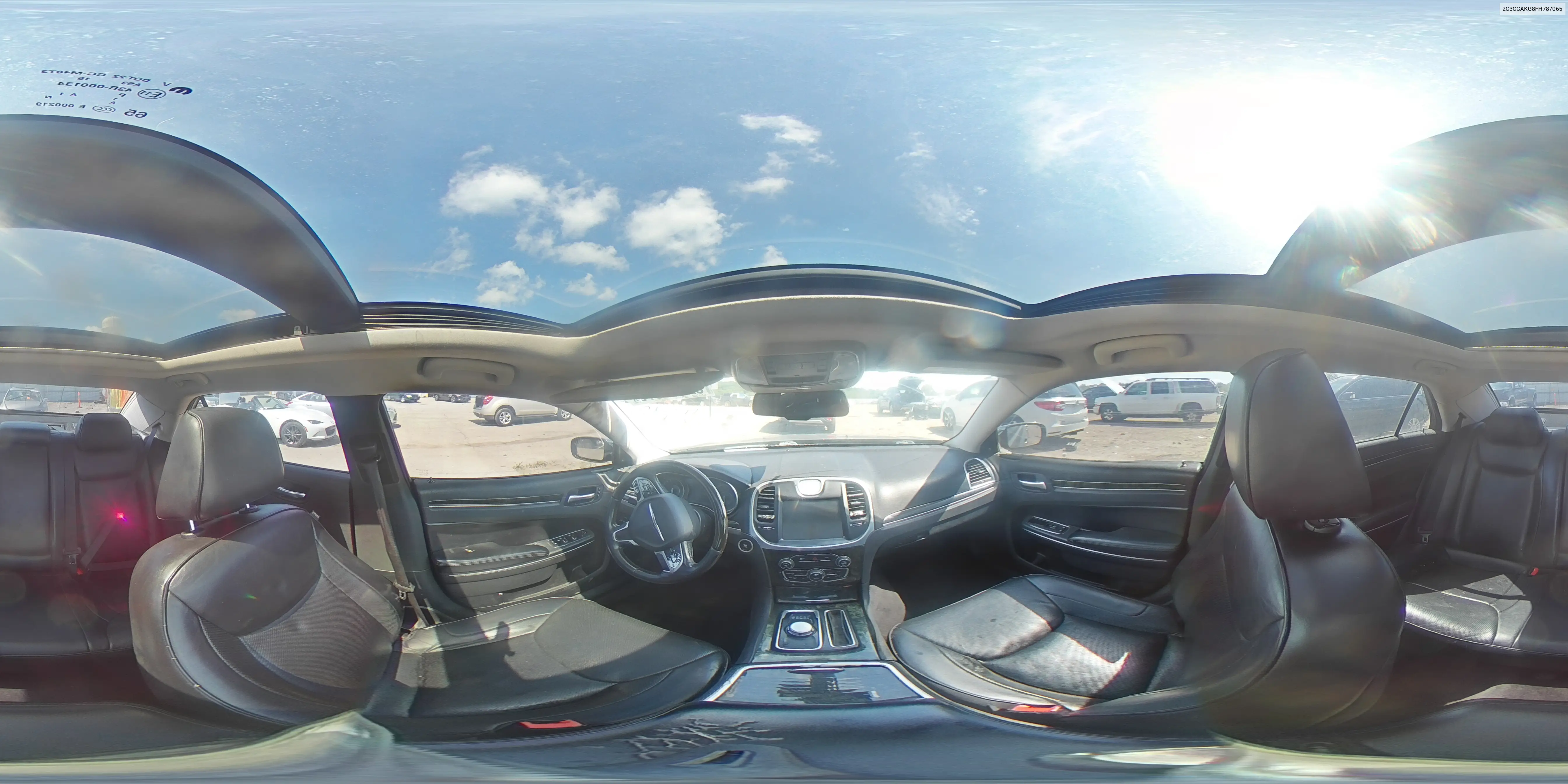 2015 Chrysler 300C VIN: 2C3CCAKG8FH787065 Lot: 62113575