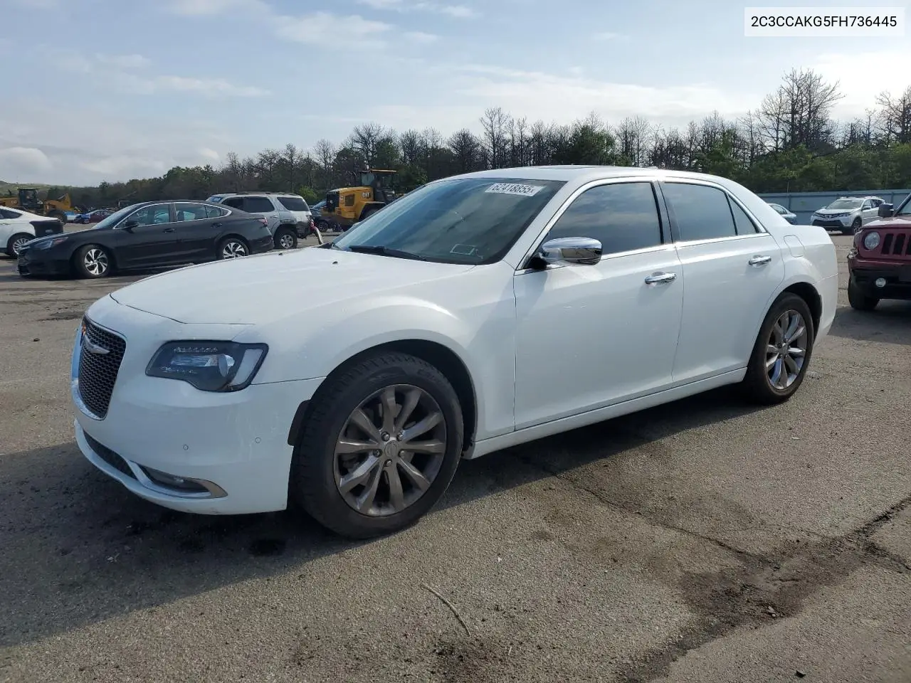 2015 Chrysler 300C VIN: 2C3CCAKG5FH736445 Lot: 62418855