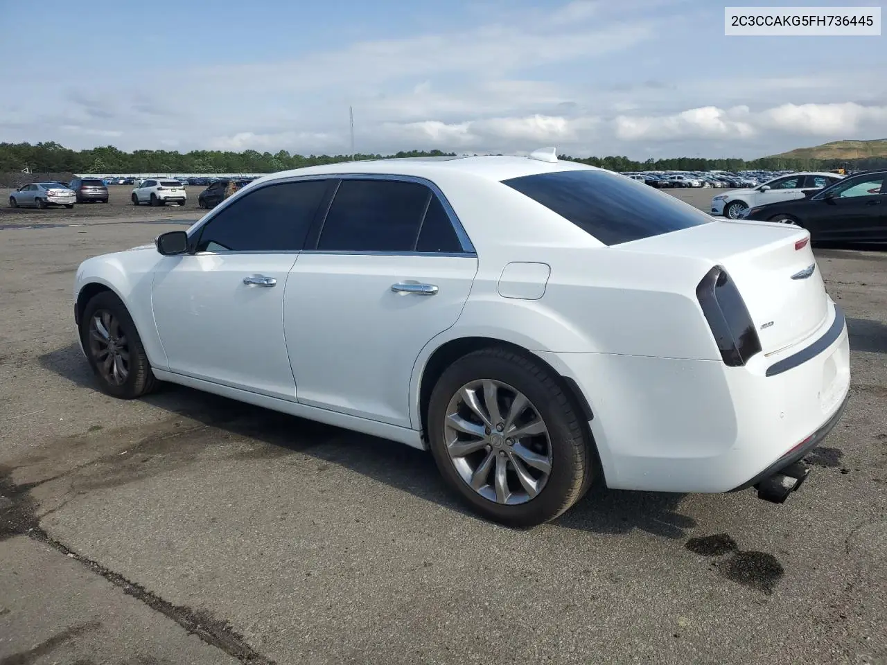 2015 Chrysler 300C VIN: 2C3CCAKG5FH736445 Lot: 62418855