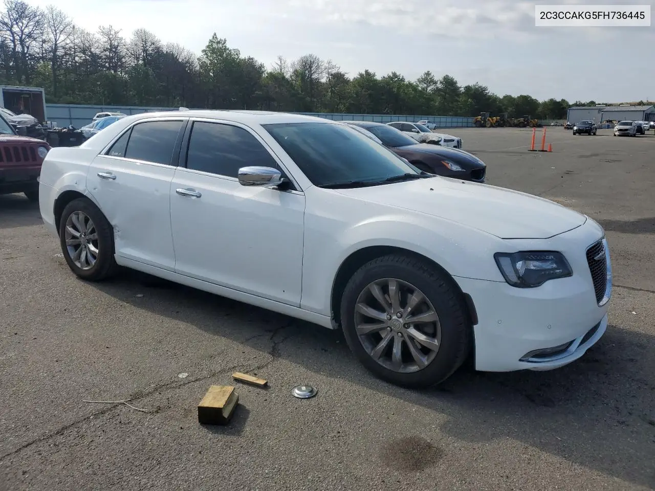 2015 Chrysler 300C VIN: 2C3CCAKG5FH736445 Lot: 62418855