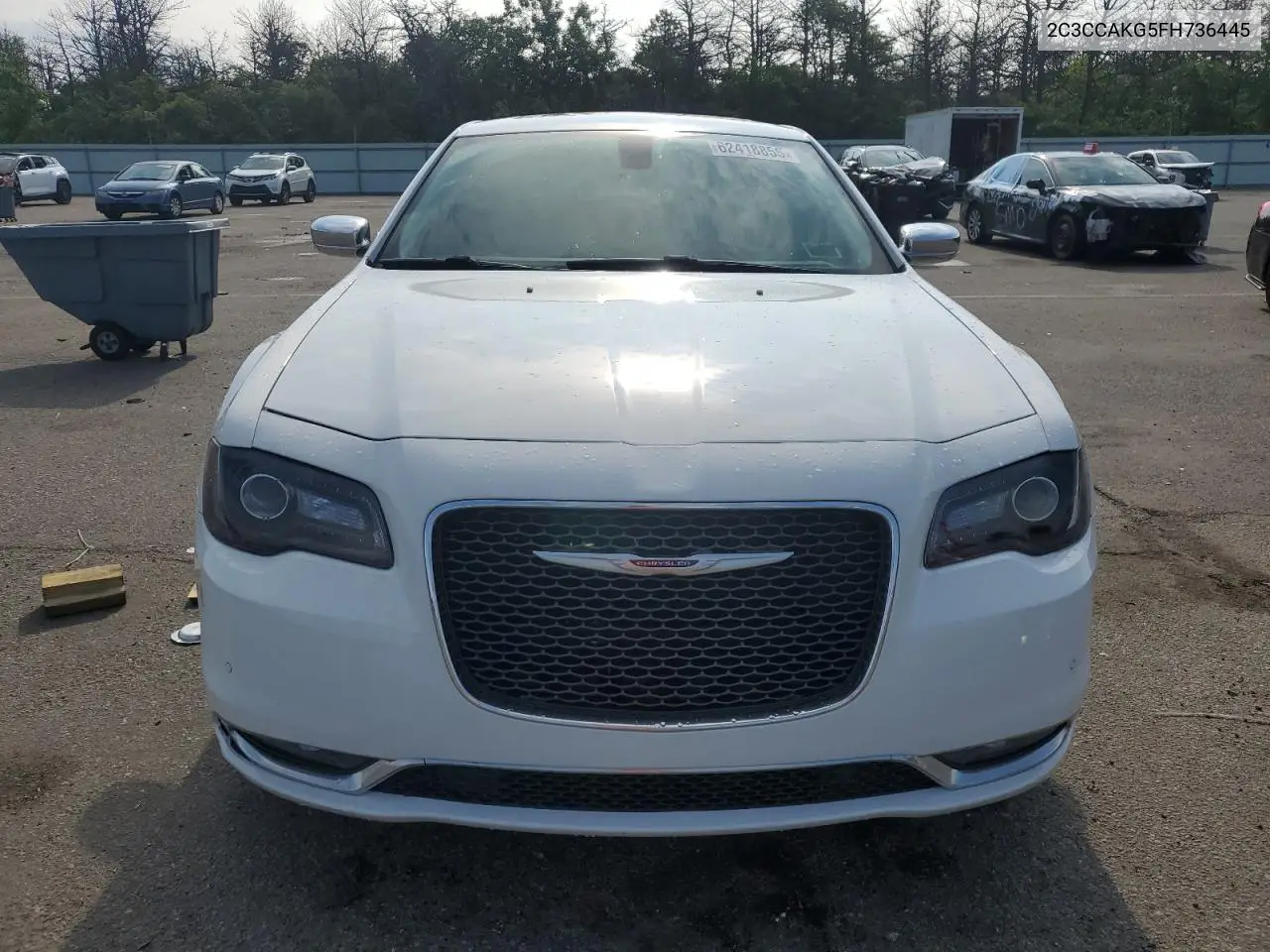 2015 Chrysler 300C VIN: 2C3CCAKG5FH736445 Lot: 62418855