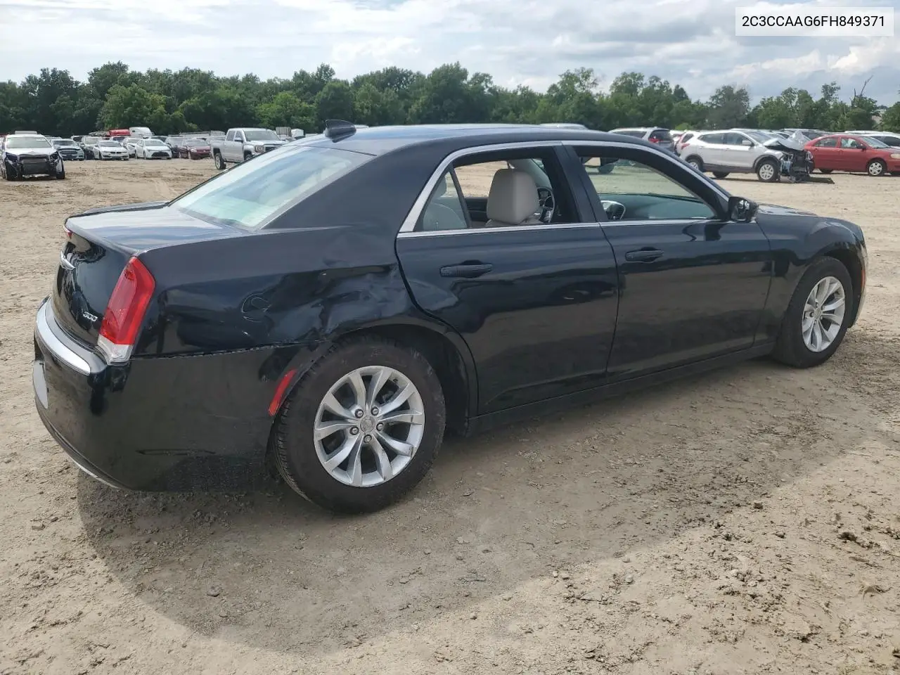 2015 Chrysler 300 Limited VIN: 2C3CCAAG6FH849371 Lot: 62478395