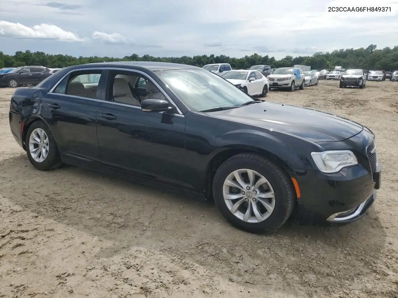 2015 Chrysler 300 Limited VIN: 2C3CCAAG6FH849371 Lot: 62478395