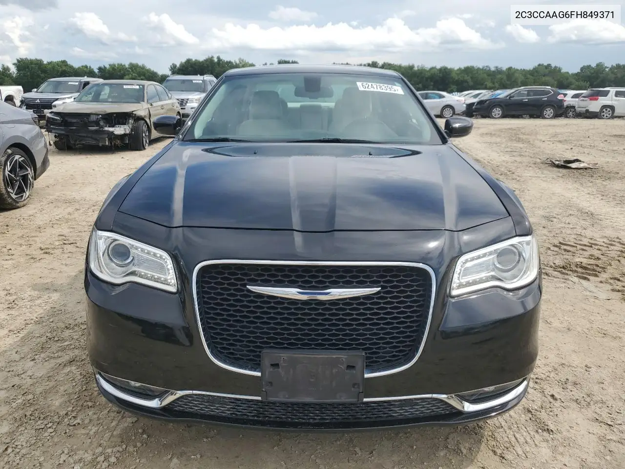 2015 Chrysler 300 Limited VIN: 2C3CCAAG6FH849371 Lot: 62478395