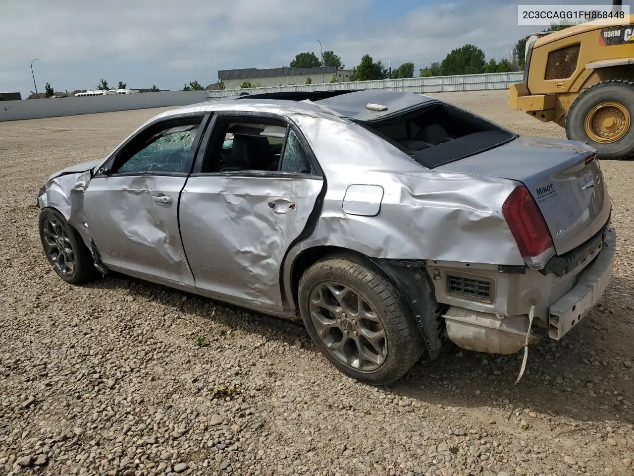 2015 Chrysler 300 S VIN: 2C3CCAGG1FH868448 Lot: 62591455