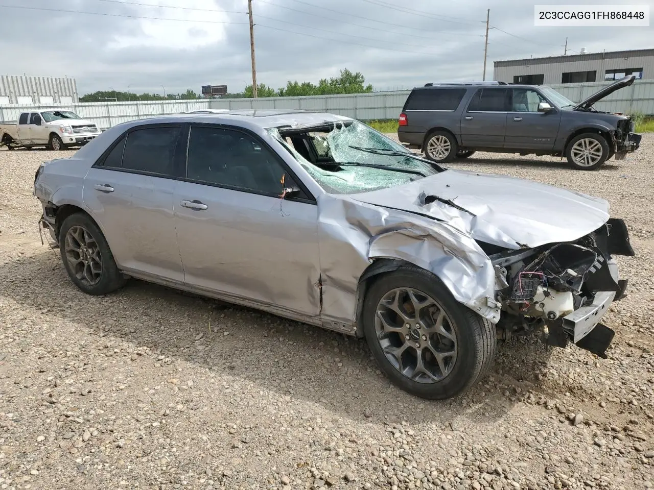 2015 Chrysler 300 S VIN: 2C3CCAGG1FH868448 Lot: 62591455