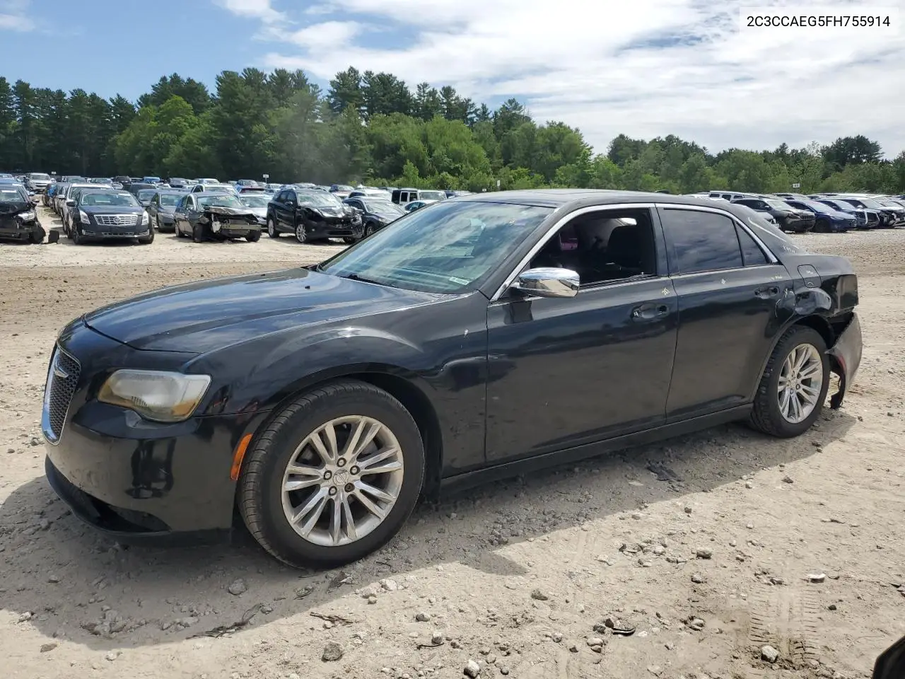 2015 Chrysler 300C VIN: 2C3CCAEG5FH755914 Lot: 62739605