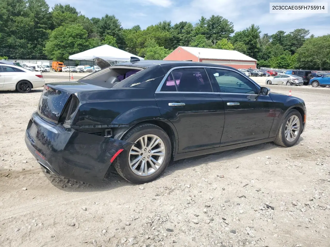 2015 Chrysler 300C VIN: 2C3CCAEG5FH755914 Lot: 62739605